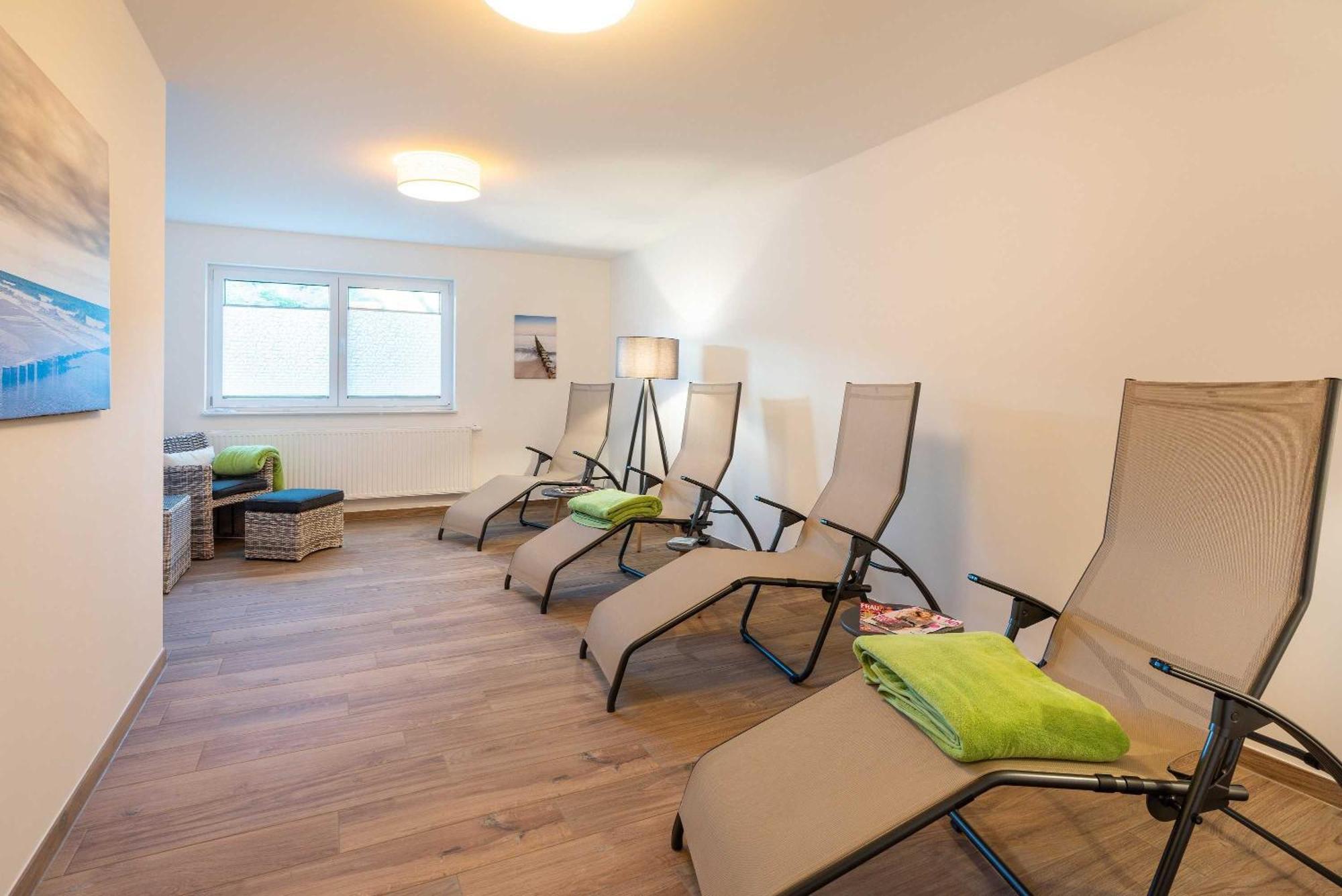 Terrassenwohnung "Kliffgarten" - Oase Am Haff Garz  外观 照片